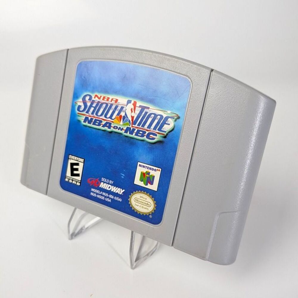 NBA Showtime: NBA on NBC - Authentic and Tested - N64